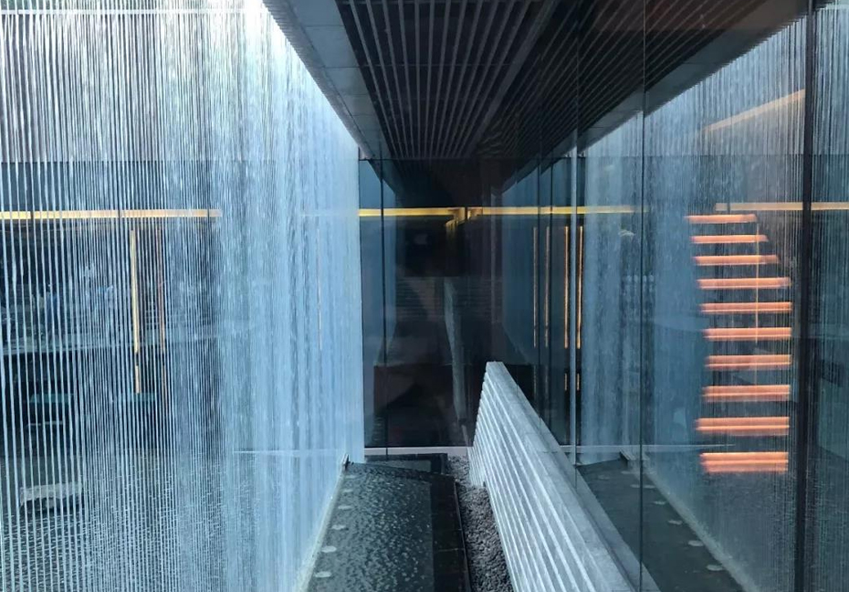 水簾噴泉，藝術(shù)水幕噴泉