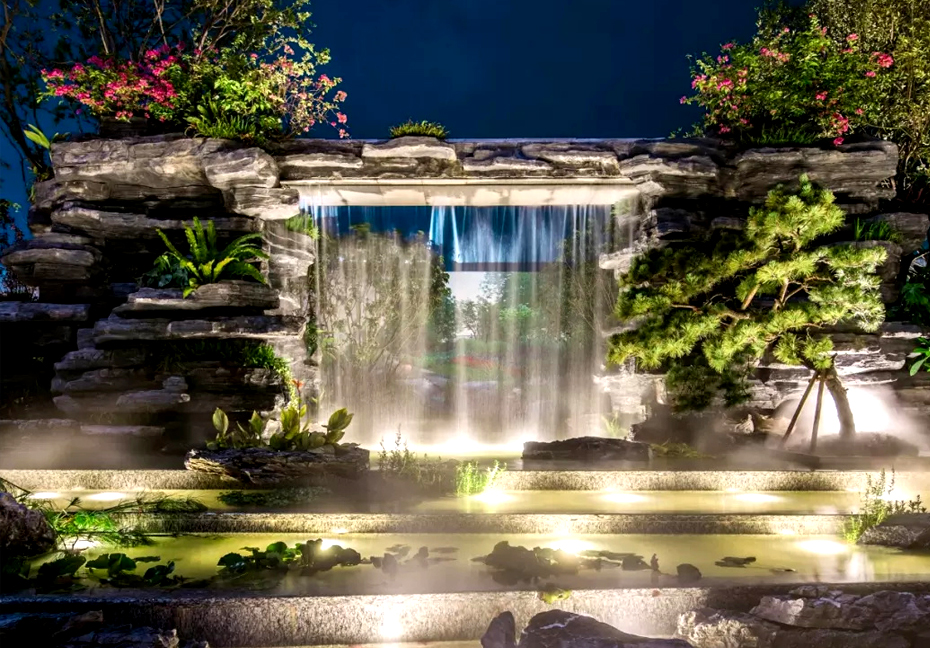 藝術(shù)創(chuàng  )意噴泉景觀(guān)