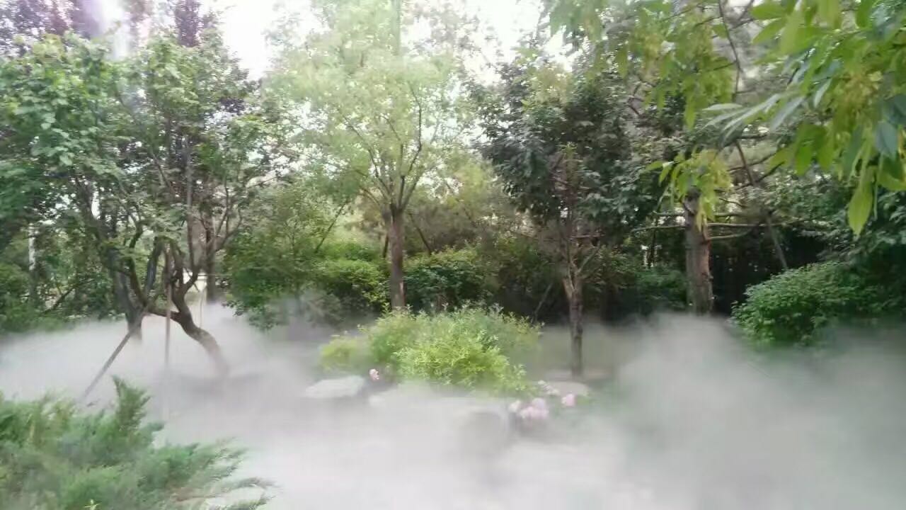 霧森景觀(guān)、高壓噴霧系統、人造霧